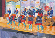 地域文化学習「箟岳白山豊年踊り」