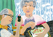 家族との手巻きずし