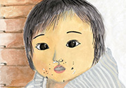 「初めて口にした大きなおにぎり」