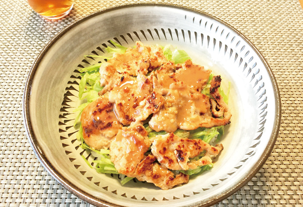 梨ダレ豚ミンパワー丼
