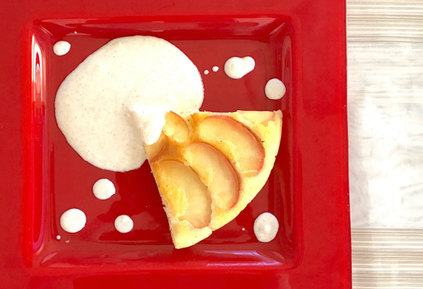 お手軽キレイ！ リンゴのホットケーキタタン