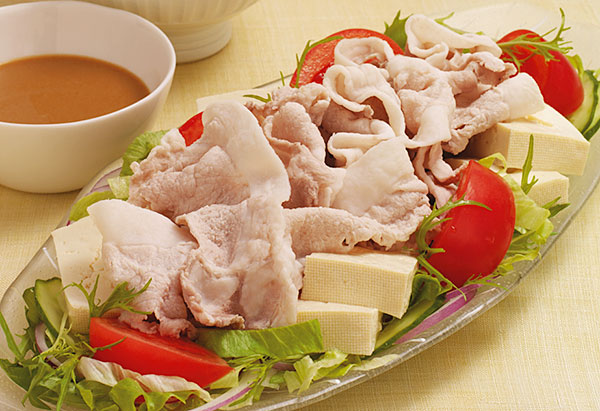 豚肉の冷しゃぶ