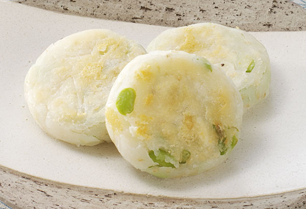 チーズ枝豆もち
