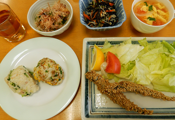 京都府「 ししゃものゴマ衣揚げ」ＪＡ京都中央女性部