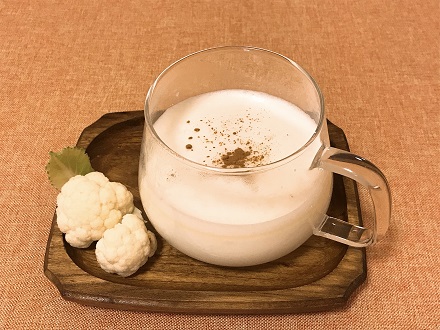 カリフラワーのホットチョコドリンク