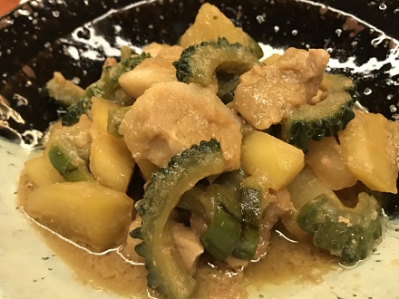 島野菜と豚肉のみそ炒め
