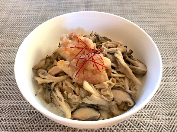 キノコの菌活丼