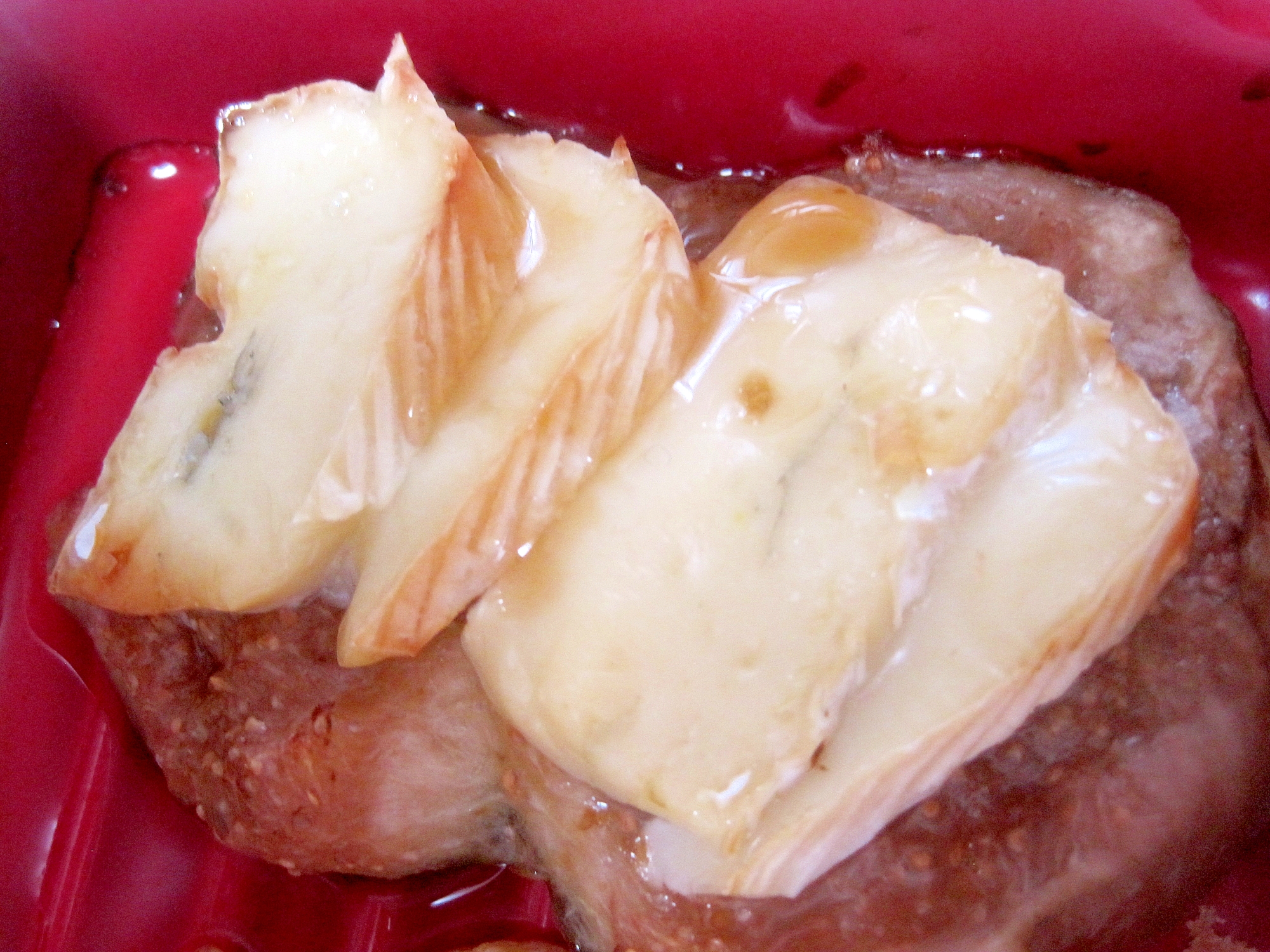 いちじくのゴルゴンゾーラ焼きの写真