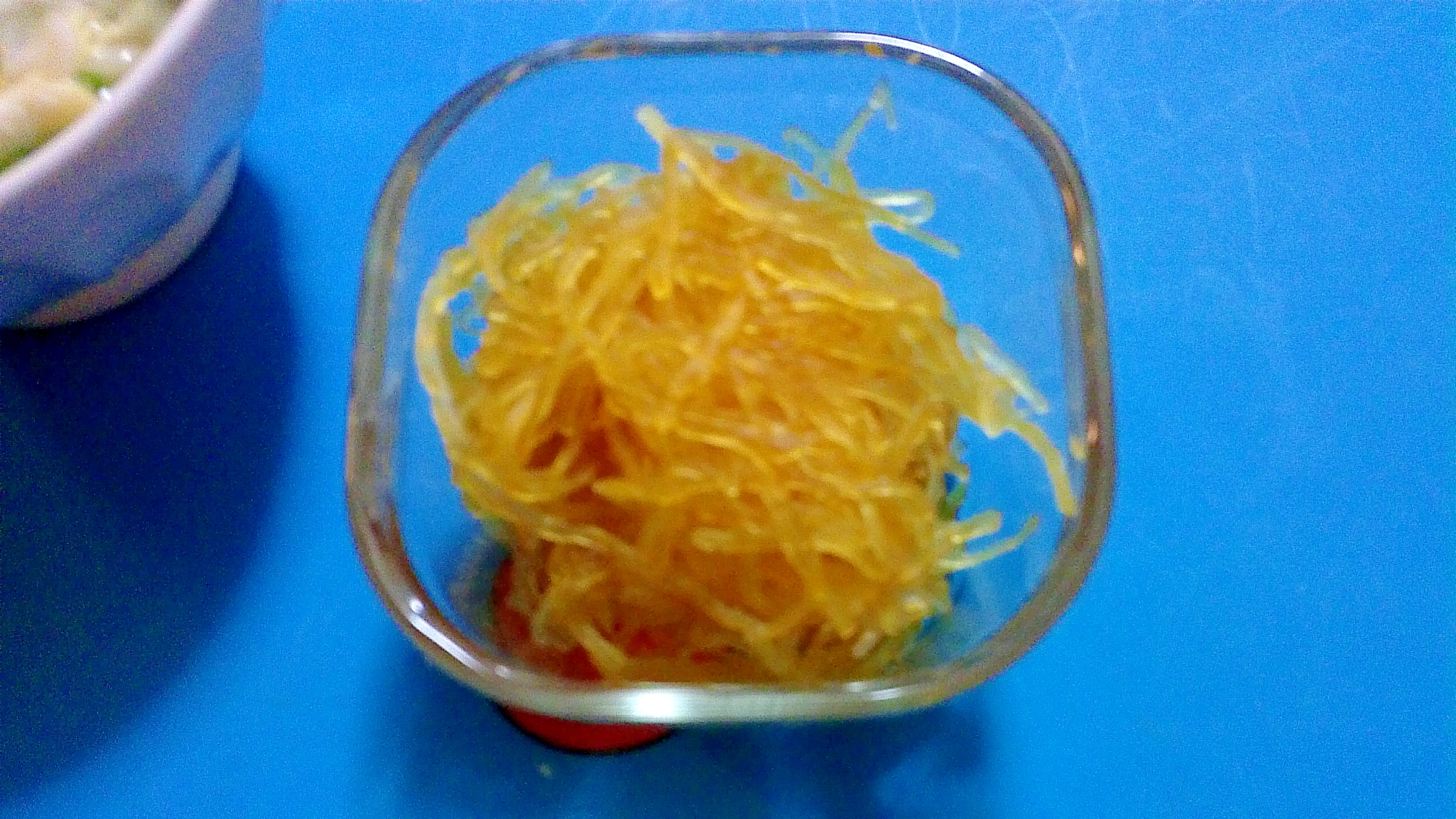 そうめんカボチャの味噌漬けの写真