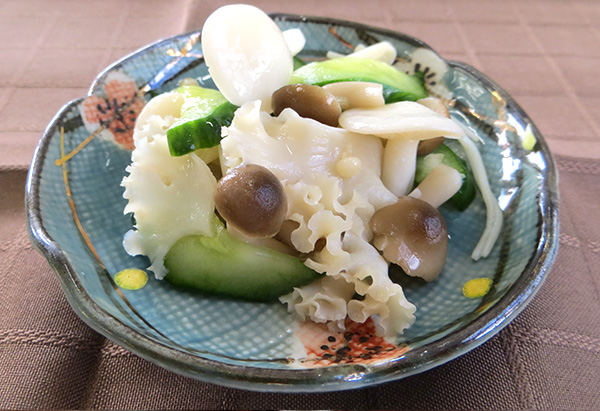 長野県「きのこの浅漬け」JAみなみ信州女性部