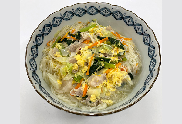 佐賀県「肉・野菜にゅうめん」神埼地区女性部