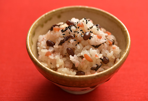 山梨県「甲州 カリカリ小梅のお赤飯」JA梨北女性部