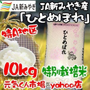 「ひとめぼれ」宮城県産10Kg 特別栽培米(減農薬・減科学肥